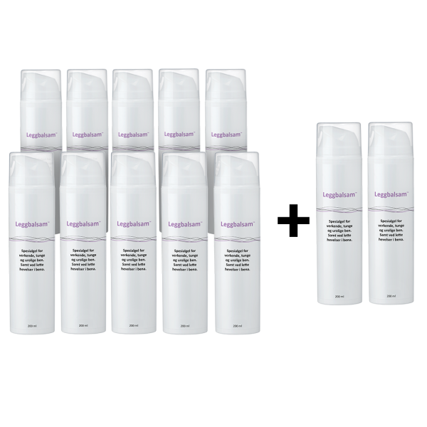 10 + 2 Leggbalsam 200 ml