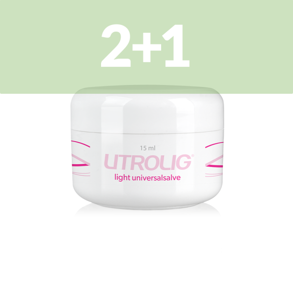 2+1 Utrolig® Light Universalsalve 15 ml.