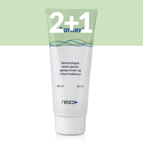 2+1 Soritex spesialsjampo 100 ml.
